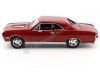 Cochesdemetal.es 1967 Chevrolet Chevelle SS 396 Rouge-Black 1:18 Motor Max 73104