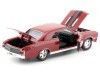 Cochesdemetal.es 1967 Chevrolet Chevelle SS 396 Rouge-Black 1:18 Motor Max 73104