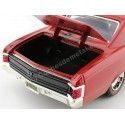 Cochesdemetal.es 1967 Chevrolet Chevelle SS 396 Rouge-Black 1:18 Motor Max 73104