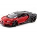 Carsdemetal.es 2018 Bugatti Chiron Sport 1500 W16 Italiano Vermelho 1:18 Bburago 11044