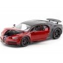 Carsdemetal.es 2018 Bugatti Chiron Sport 1500 W16 Italiano Vermelho 1:18 Bburago 11044