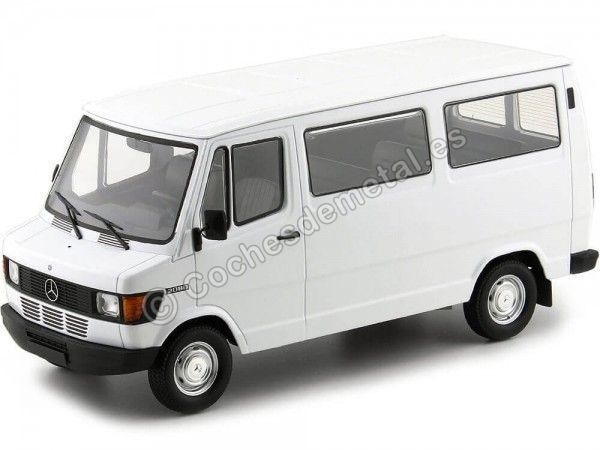 Cochesdemetal.es 1988 Mercedes-Benz 208 D Microbus Blanco 1:18 kk-échelle 180291