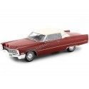 Cochesdemetal.es 1967 Cadillac Coupé Deville Red-White 1:18 BOS-Models 240