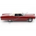 Cochesdemetal.es 1967 Cadillac Coupé Deville Red-White 1:18 BOS-Models 240