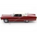 Cochesdemetal.es 1967 Cadillac Coupé Deville Red-White 1:18 BOS-Models 240