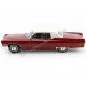 Cochesdemetal.es 1967 Cadillac Coupe DeVille Red-White 1:18 BoS-Models 240