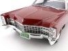 Cochesdemetal.es 1967 Cadillac Coupé Deville Red-White 1:18 BOS-Models 240