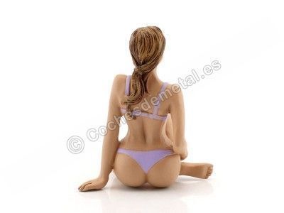 Cochesdemetal.es Figura de Resina "Bikini Girl September" 1:18 American Diorama 38173 2