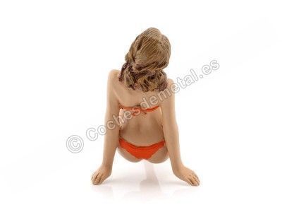 Figura de Resina "Bikini Girl November" 1:18 American Diorama 38175 Cochesdemetal.es 2