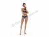 Carsdemetal.es resina Figura "Bikini Girl Dezembro" 1:18 American Diorama 38176