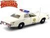 Cochesdemetal.es 1977 Plymouth Fury Police "Sheriff Hazzard" 1:18 Greenlight 19055