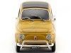 Cochesdemetal.es 1957 Fiat Nuova 500 Amarillo Oscuro 1:18 Welly 18009