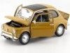 Cochesdemetal.es 1957 Fiat Nuova 500 500 Amarillo Dark 1:18 Welly 18009