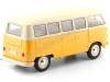 Carsdemetal.es 1963 Volkswagen T1 Microbus-Beige Classical Amarelo 1:18 Bem-vindo 18054