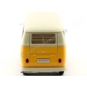 Cochesdemetal.es 1963 Volkswagen T1 Classical Microbus Amarillo-Beige 1:18 Welly 18054