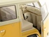 Carsdemetal.es 1963 Volkswagen T1 Microbus-Beige Classical Amarelo 1:18 Bem-vindo 18054