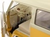 Cochesdemetal.es 1963 Volkswagen T1 Classical Microbus Amarillo-Beige 1:18 Welly 18054