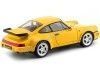 Cochesdemetal.es 1988 Porsche 911 (964) Turbo Coupe Amarillo 1:18 Welly 18026