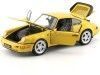 Cochesdemetal.es 1988 Porsche 911 (964) Turbo Coupe Amarillo 1:18 Welly 18026