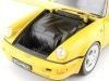 Cochesdemetal.es 1988 Porsche 911 (964) Turbo Coupe Amarillo 1:18 Welly 18026