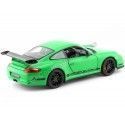 Cochesdemetal.ES 2006 Porsche 911 (997) GT3 RS VERDE 1:18 Welly 18015