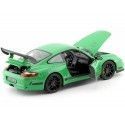 Cochesdemetal.ES 2006 Porsche 911 (997) GT3 RS VERDE 1:18 Welly 18015