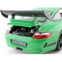 Cochesdemetal.ES 2006 Porsche 911 (997) GT3 RS VERDE 1:18 Welly 18015