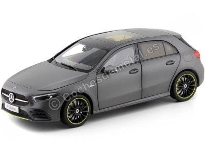 Carsdemetal.es 2018 Mercedes-Benz A-Class W177 Gray Magno 1:18 Revendedor Edição B66960428