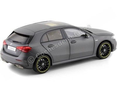 Carsdemetal.es 2018 Mercedes-Benz A-Class W177 Gray Magno 1:18 Revendedor Edição B66960428 2