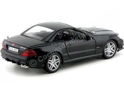 Cochesdemetal.es 2009 Mercedes-Benz SL 65 AMG V12 Buturbo Negro 1:18 Food Premier 36193 2