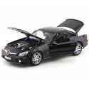 Cochesdemetal.es 2009 Mercedes-Benz SL 65 AMG V12 Buturbo Negro 1:18 Food Premier 36193