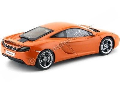 Cochesdemetal.es 2011 McLaren MP4-12c Metallic Orange 1:18 Autoart 76006 2