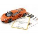 Cochesdemetal.es 2011 McLaren MP4-12c Metallic Orange 1:18 Autoart 76006