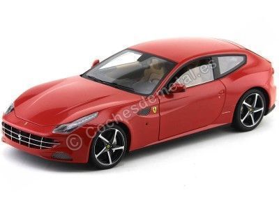 Cochesdemetal.es 2011 Ferrari FF Four Rosso Corsa 1:18 Hot Wheels Elite W1105