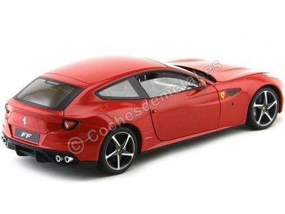 Cochesdemetal.es 2011 Ferrari FF Four Rosso Corsa 1:18 Hot Wheels Elite W1105 2