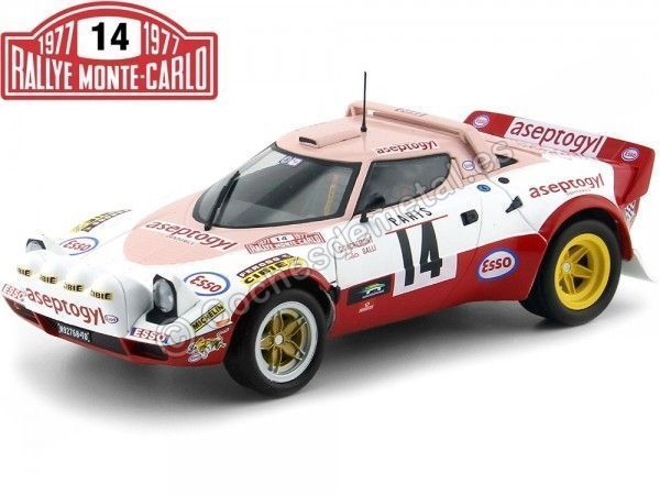 Carsdemetal.es 1977 Lancia stratos Rally Montecarlo 1:18 SOLLO S1800805