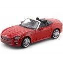 Carsdemetal.es 2016 Fiat 124 Spider Red 1:24 Bburago 21083