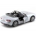 Carsdemetal.es 2016 Fiat 124 Metalized Grey Spider1: 24 Bburago 21083