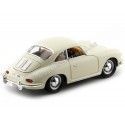 Carsdemetal.es 1961 Porsche 356b coupe bege 1:24 Bburago 22079