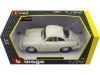 Carsdemetal.es 1961 Porsche 356b coupe bege 1:24 Bburago 22079