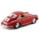 Cochesdemetal.es 1961 Porsche 356B Coupe Rojo 1:24 Bburago 22079