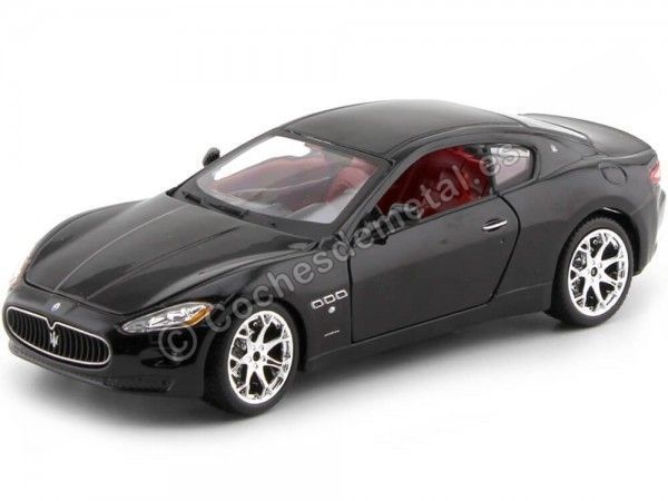 Carsdemetal.es 2008 Maserati Gran Tourism Black 1:24 Bburago 22107