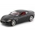 Carsdemetal.es 2008 Maserati Gran Tourism Black 1:24 Bburago 22107