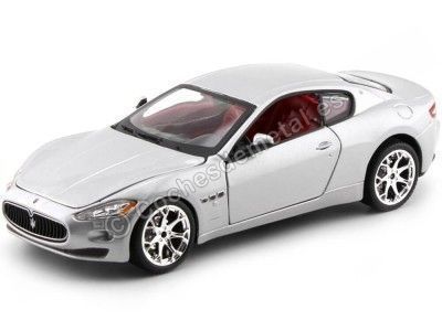 2008 Maserati Gran Turismo Gris Metalizado 1:24 Bburago 22107 Cochesdemetal.es