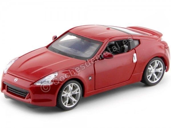 Carsdemetal.es 2009 Nissan 370Z Coupe Red 1:24 Maisto 31200