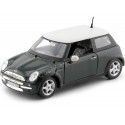 Carsdemetal.es 2004 Mini Cooper R50 Green / White 1:24 MAISTO 31219