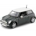 Carsdemetal.es 2004 Mini Cooper R50 Verde/Branco 1:24 Maisto 31219