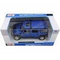 Cochesdemetal.es 2003 Hummer H2 SUV Azul Metalades 1:27 aliment 31231