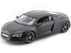 Carsdemetal.es 2008 Audi R8 Matte Black 1:24 Maisto 31281