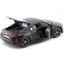 Carsdemetal.es 2008 Audi R8 Matte Black 1:24 Maisto 31281